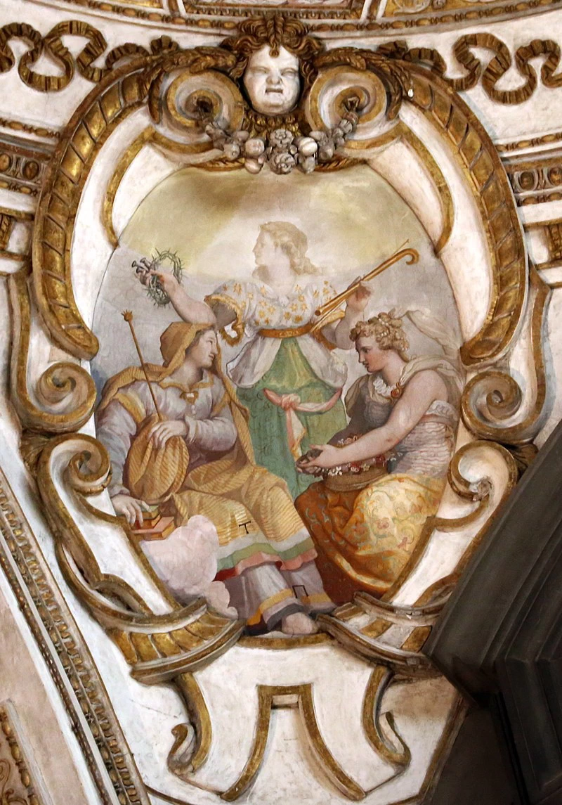 214-Storie di san Girolamo-1577-4-Cappella Gaddi in Santa Maria Novella